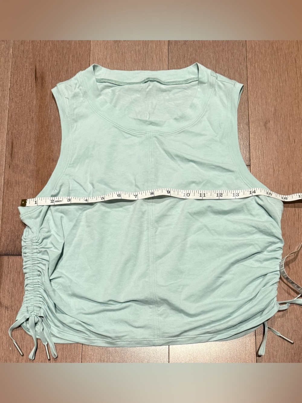Lululemon Cinch It Up Tank Top in Hazy Jade no size tag, but fits a 6/8 - Picture 8 of 8